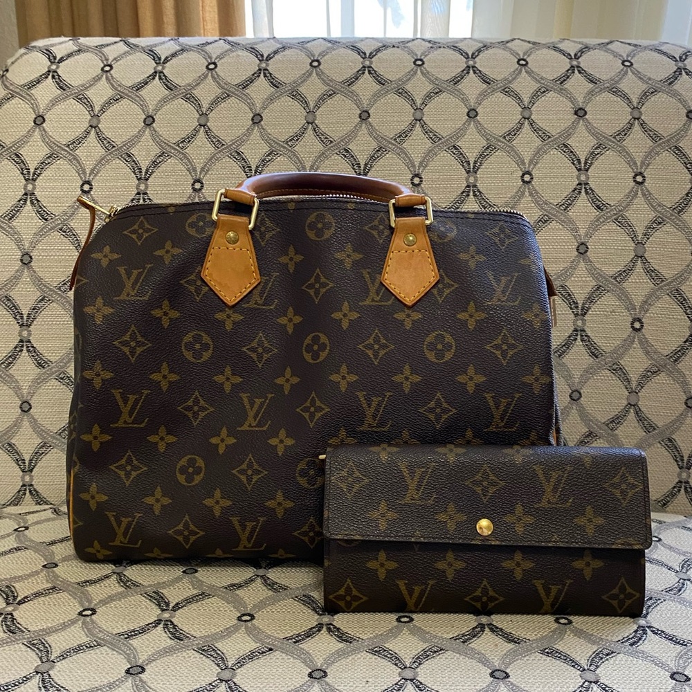 LV speedy & wallet
